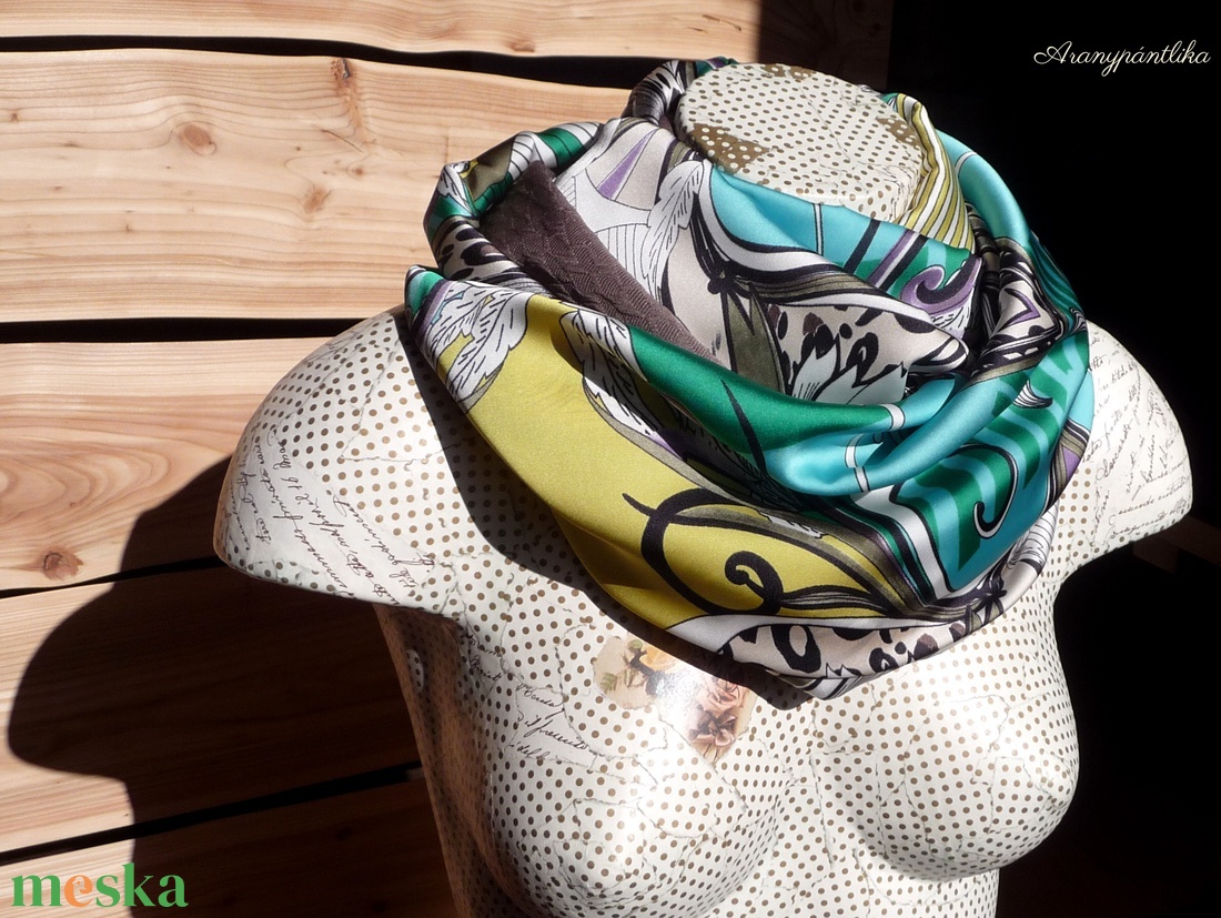 Tavasz a nagyvárosban (selyem-dzsörzé csősál) - ruha & divat - sál, sapka, kendő - sál - Meska.hu Tavasz a nagyvárosban (selyem-dzsörzé csősál) - ruha & divat - sál, sapka, kendő - sál - Meska.hu