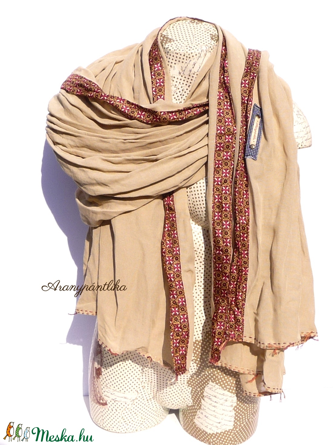 Marokkói lepel (óriás sál/stóla, bordó-homokszín) - ruha & divat - sál, sapka, kendő - stóla - Meska.hu Marokkói lepel (óriás sál/stóla, bordó-homokszín) - ruha & divat - sál, sapka, kendő - stóla - Meska.hu