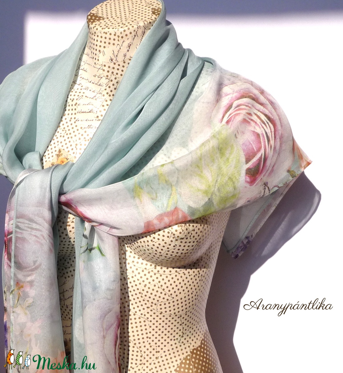 Halvány türkiz hernyóselyem kendő  (1 x 1 m) - ruha & divat - sál, sapka, kendő - kendő - Meska.hu Halvány türkiz hernyóselyem kendő  (1 x 1 m) - ruha & divat - sál, sapka, kendő - kendő - Meska.hu