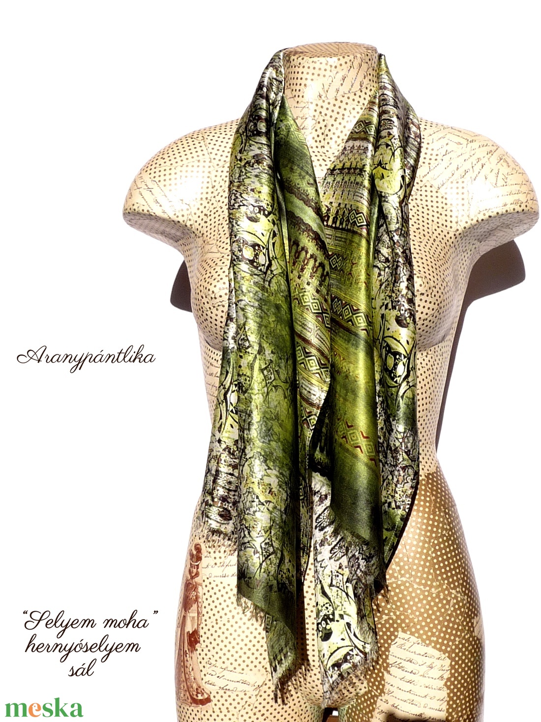 Selyem moha hernyóselyem sál - Aranypántlika - ruha & divat - sál, sapka, kendő - sál - Meska.hu Selyem moha hernyóselyem sál - Aranypántlika - ruha & divat - sál, sapka, kendő - sál - Meska.hu