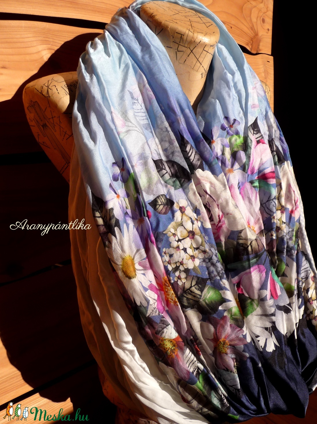 Csokréta EXTRA SZÉLES hernyóselyem-viszkóz selyem csősál - Aranypántlika - ruha & divat - sál, sapka, kendő - sál - Meska.hu Csokréta EXTRA SZÉLES hernyóselyem-viszkóz selyem csősál - Aranypántlika - ruha & divat - sál, sapka, kendő - sál - Meska.hu