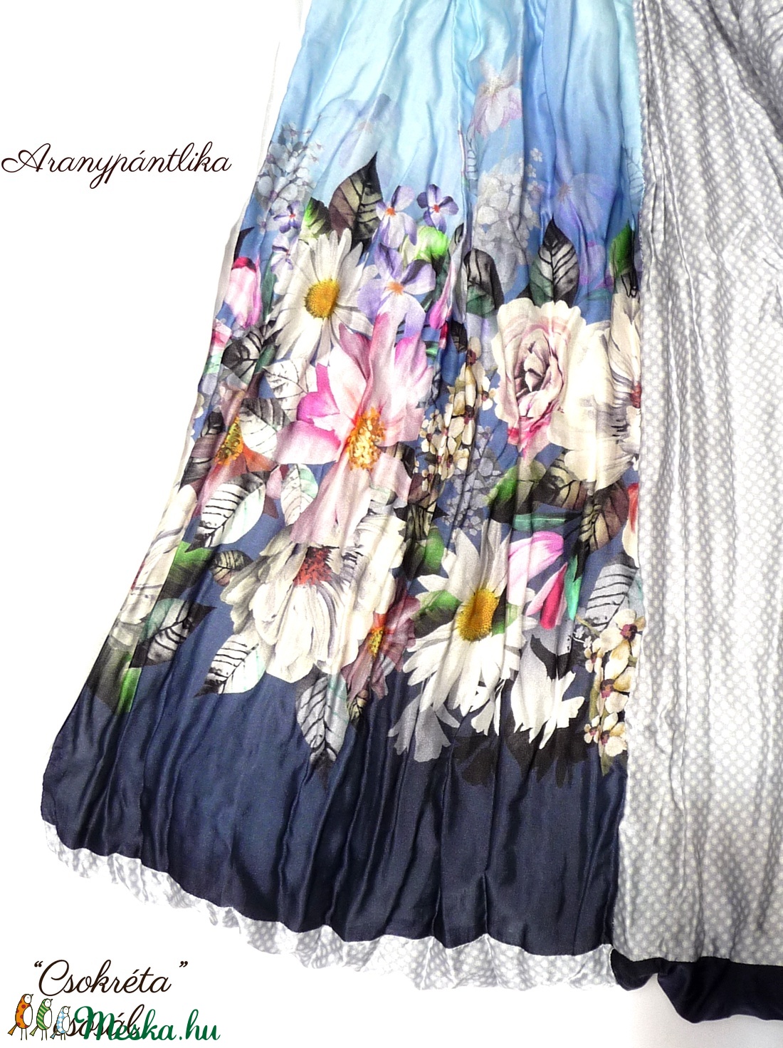 Csokréta EXTRA SZÉLES hernyóselyem-viszkóz selyem csősál - Aranypántlika - ruha & divat - sál, sapka, kendő - sál - Meska.hu Csokréta EXTRA SZÉLES hernyóselyem-viszkóz selyem csősál - Aranypántlika - ruha & divat - sál, sapka, kendő - sál - Meska.hu