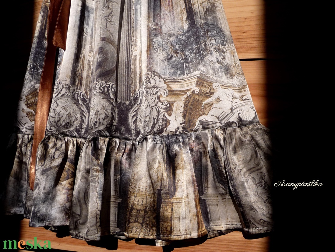 Ódon hernyóselyem szoknya (bronz-szürke) - ruha & divat - női ruha - szoknya - Meska.hu Ódon hernyóselyem szoknya (bronz-szürke) - ruha & divat - női ruha - szoknya - Meska.hu