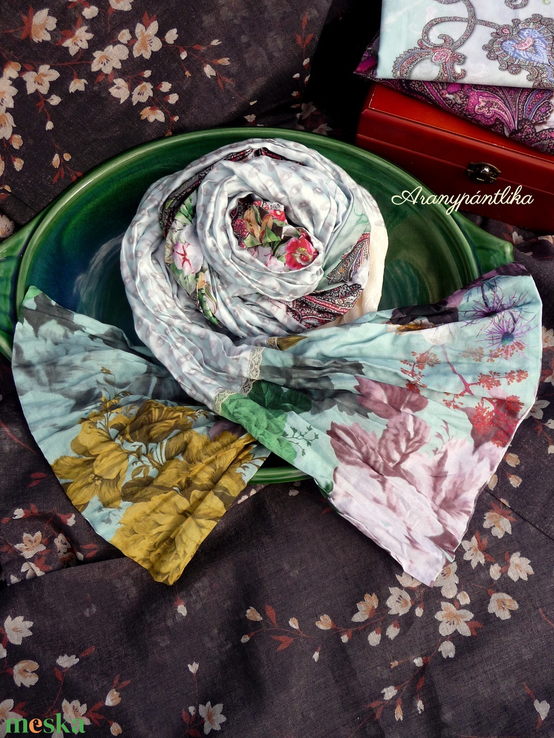 Tavaszi csipkementa - Aranypántlika - ruha & divat - sál, sapka, kendő - sál - Meska.hu Tavaszi csipkementa - Aranypántlika - ruha & divat - sál, sapka, kendő - sál - Meska.hu