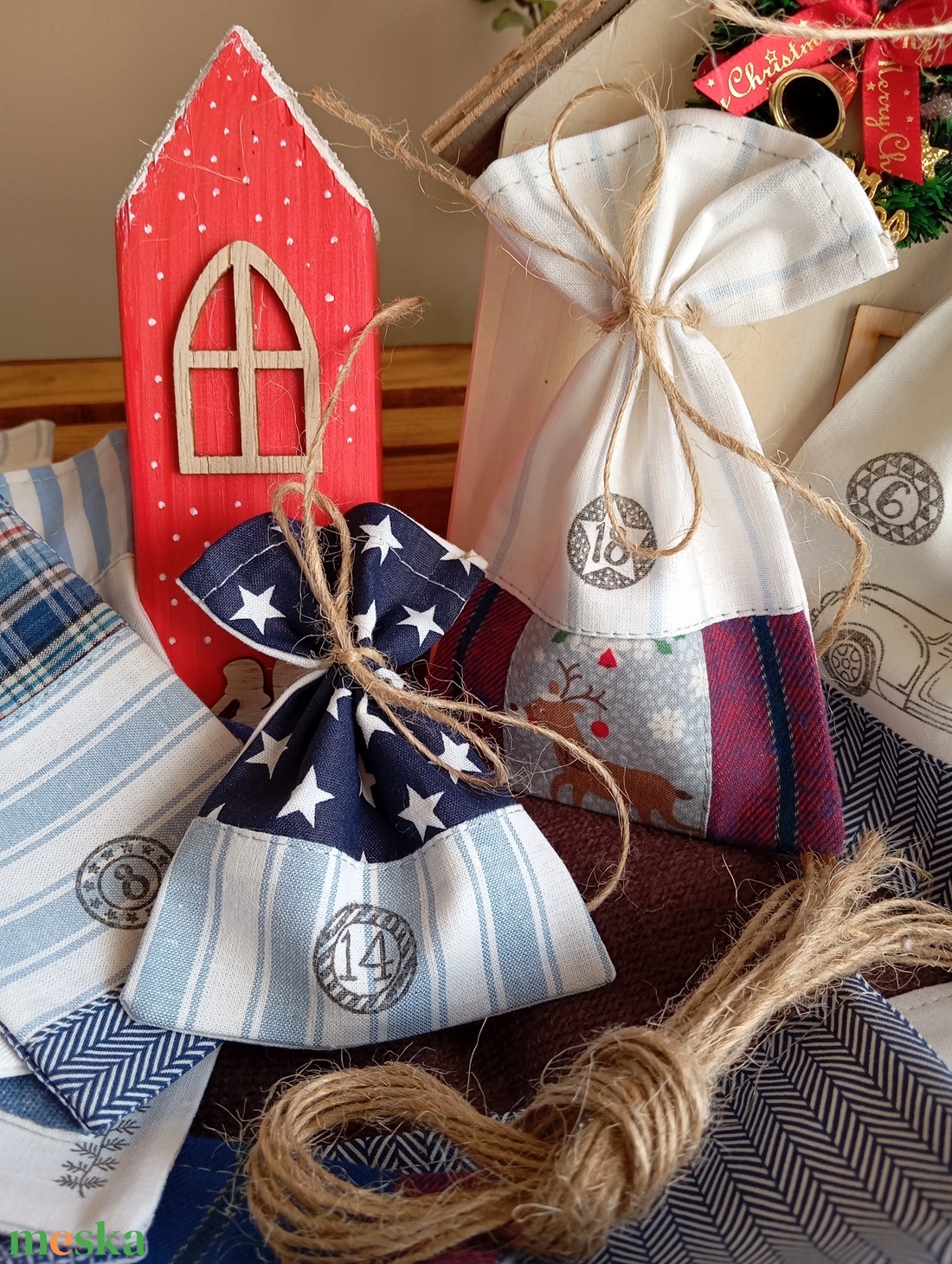 Adventi naptár kisfiúnak  - karácsony - adventi díszek - adventi naptár - Meska.hu
