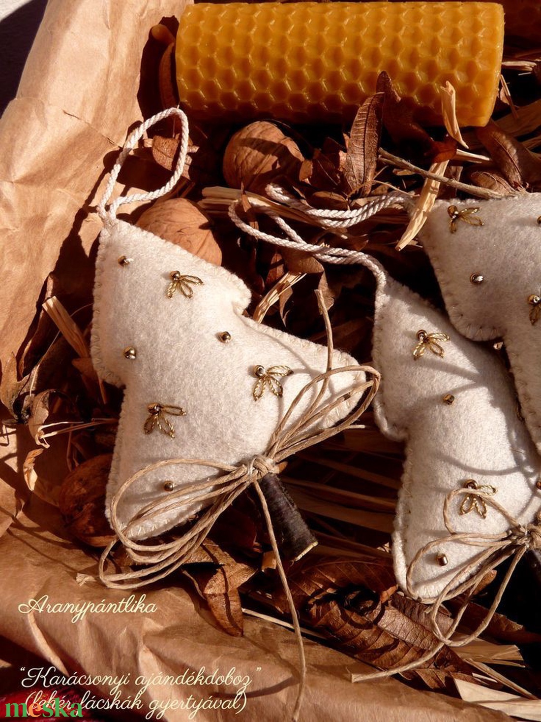 6 darabos karácsonyi ajándékbox - karácsony - karácsonyi lakásdekoráció - karácsonyfadíszek - Meska.hu