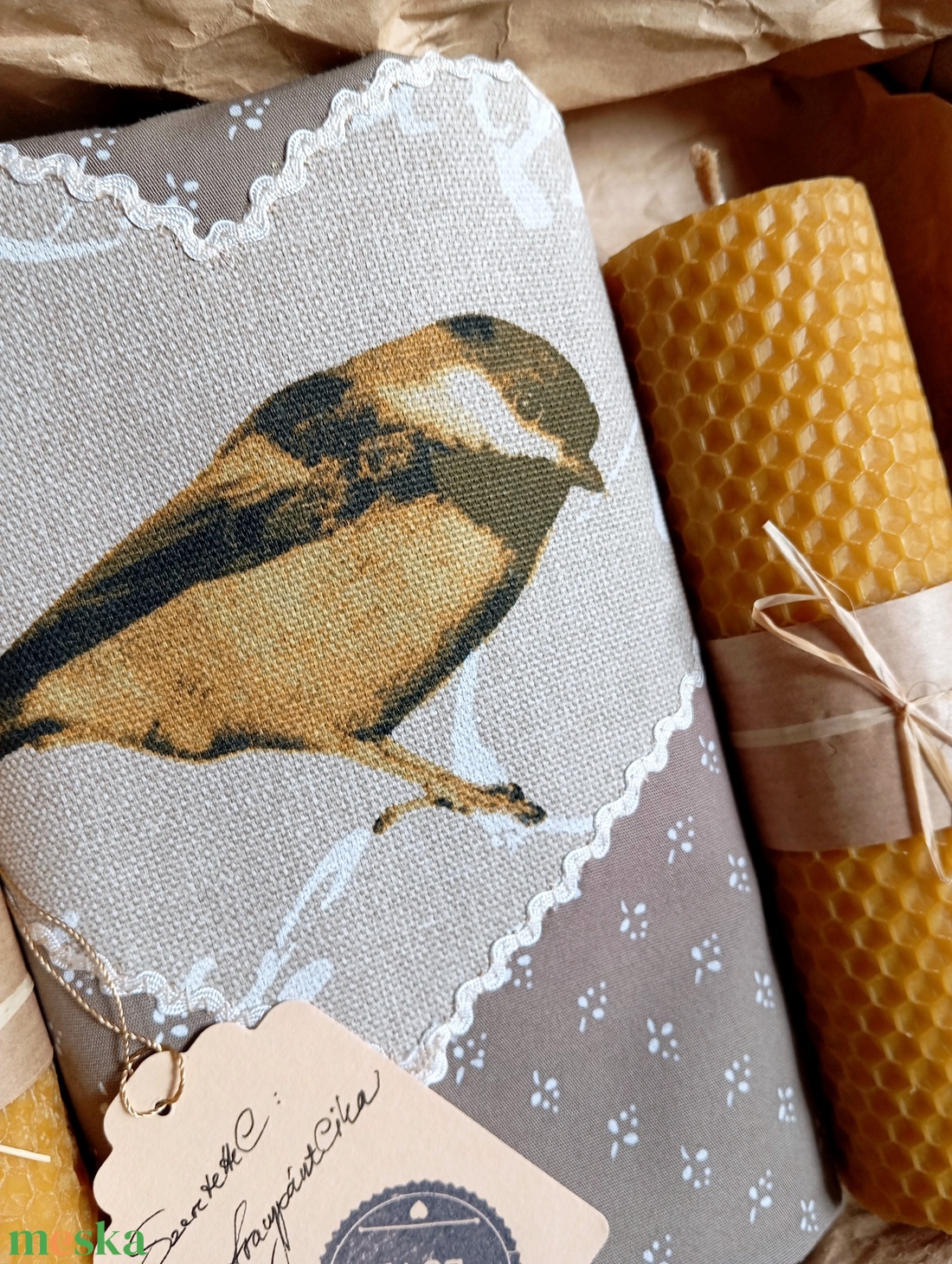 Kiscinkés ajándékbox - táska & tok - bevásárlás & shopper táska - kenyeres zsák - Meska.hu