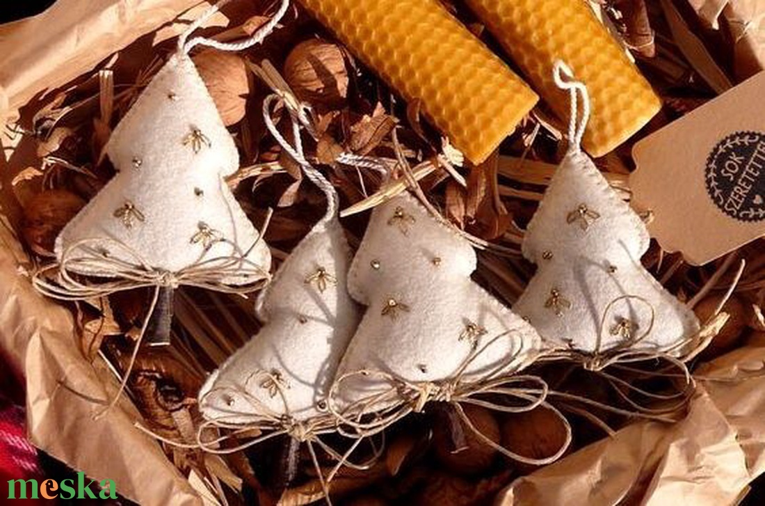 6 darabos karácsonyi ajándékbox - karácsony - karácsonyi lakásdekoráció - karácsonyfadíszek - Meska.hu