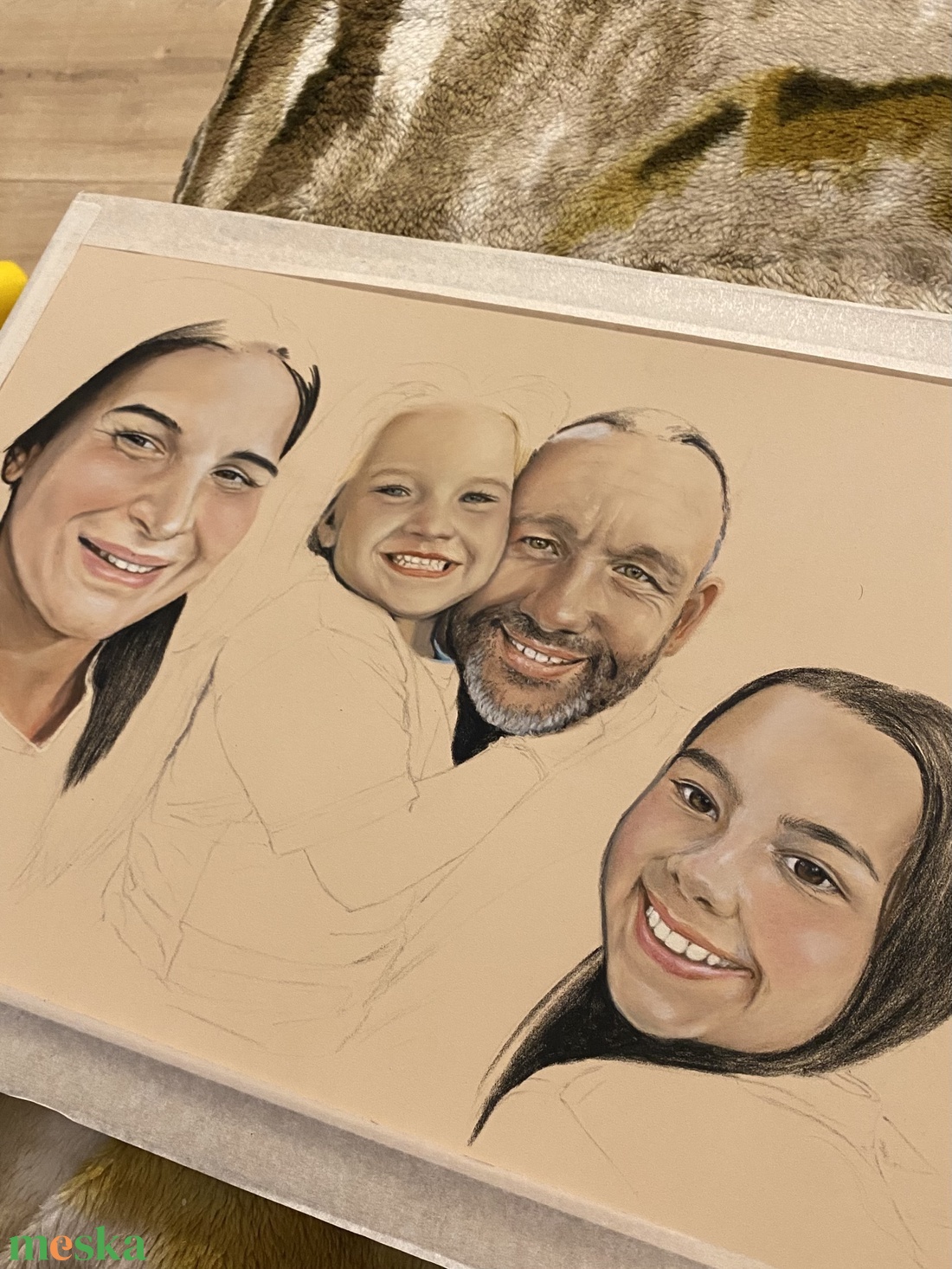 Személy portré fotóról - művészet - grafika & illusztráció - ceruzarajz - Meska.hu