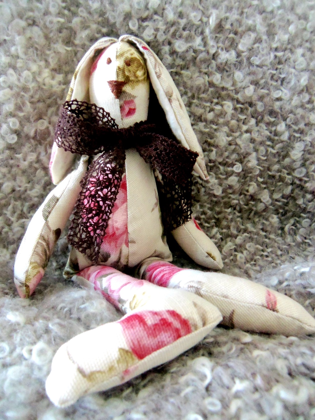 Rózsás nyuszifiú -  - Meska.hu