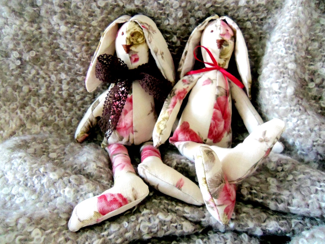 Rózsás nyuszifiú -  - Meska.hu