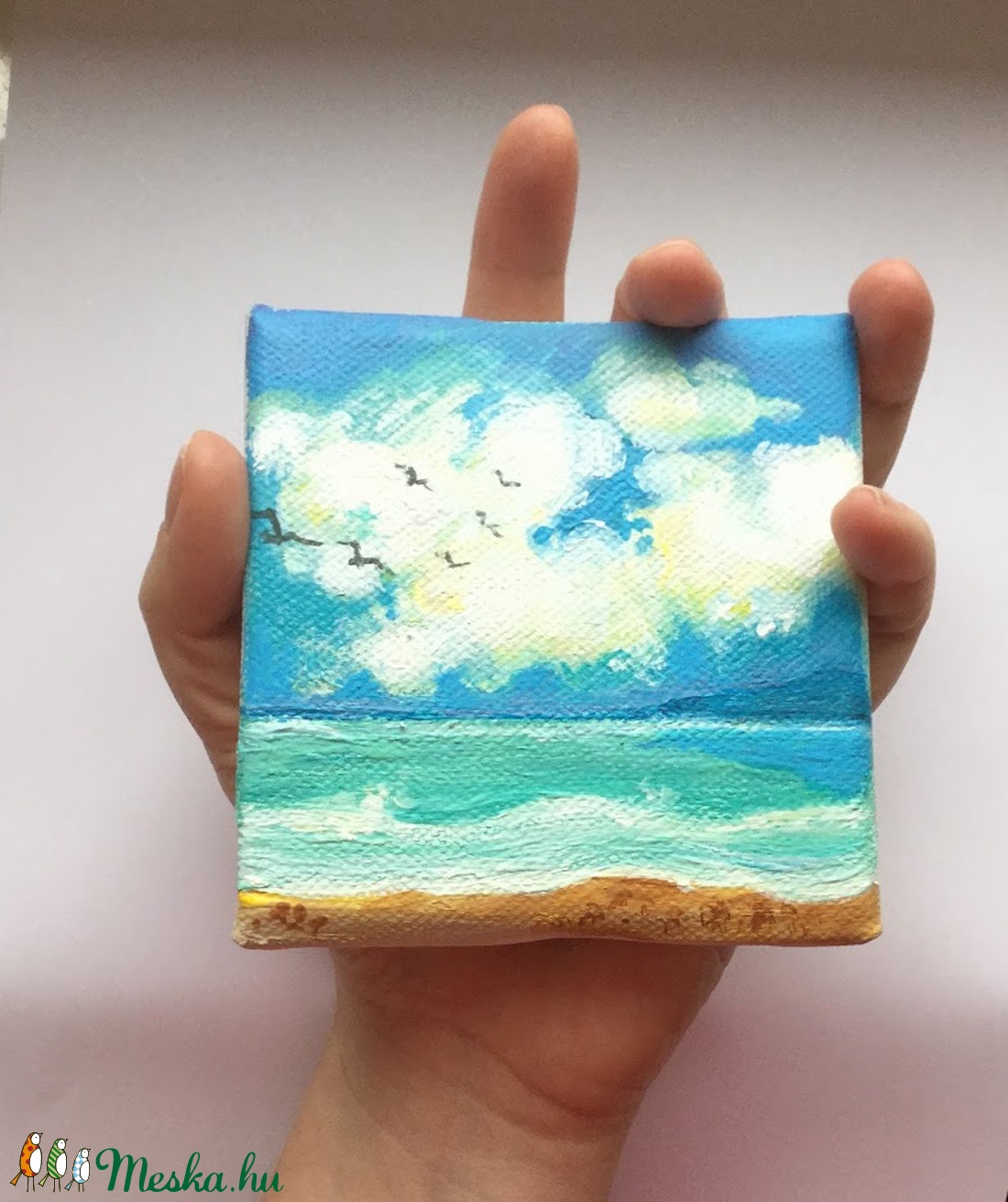 Mini Art / Festmény 10 x 10 cm - művészet - festmény - akril - Meska.hu Mini Art / Festmény 10 x 10 cm - művészet - festmény - akril - Meska.hu