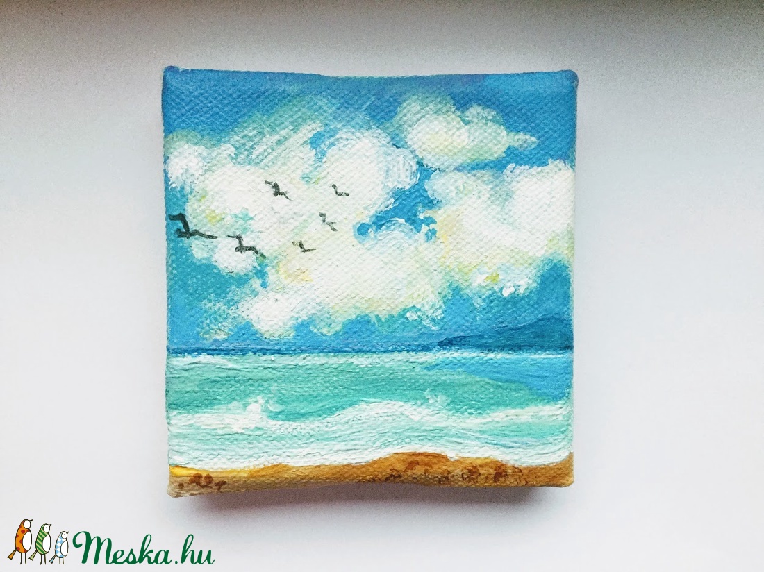 Mini Art / Festmény 10 x 10 cm - művészet - festmény - akril - Meska.hu Mini Art / Festmény 10 x 10 cm - művészet - festmény - akril - Meska.hu