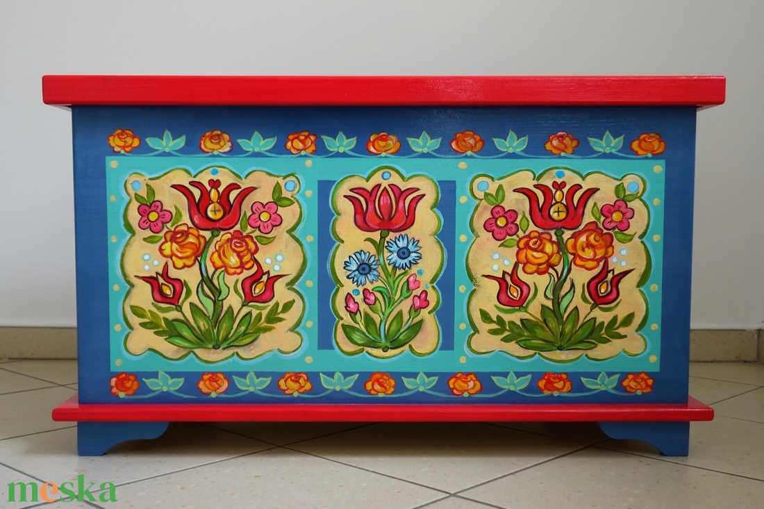 Tulipános láda (Árgyélus láda) - esküvő - emlék & ajándék - nászajándék - nászajándék gyűjtők - Meska.hu Tulipános láda (Árgyélus láda) - esküvő - emlék & ajándék - nászajándék - nászajándék gyűjtők - Meska.hu