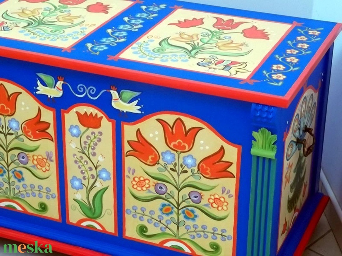 Tulipános láda (Árgyélus láda) - esküvő - emlék & ajándék - nászajándék - nászajándék gyűjtők - Meska.hu Tulipános láda (Árgyélus láda) - esküvő - emlék & ajándék - nászajándék - nászajándék gyűjtők - Meska.hu