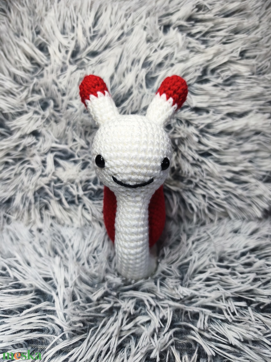 Horgolt csiga - játék & sport - plüssállat & játékfigura - csiga - Meska.hu