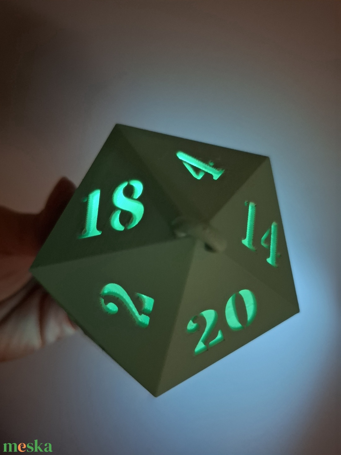 Dobókocka karácsonyfa dísz - karácsony - karácsonyi lakásdekoráció - karácsonyfadíszek - Meska.hu