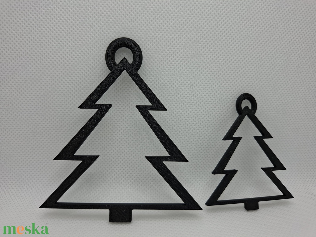 Minimalista fenyő dísz - karácsony - karácsonyi lakásdekoráció - karácsonyfadíszek - Meska.hu