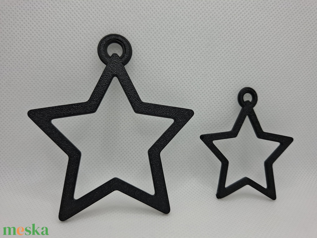 Minimalista csillag dísz - karácsony - karácsonyi lakásdekoráció - karácsonyfadíszek - Meska.hu