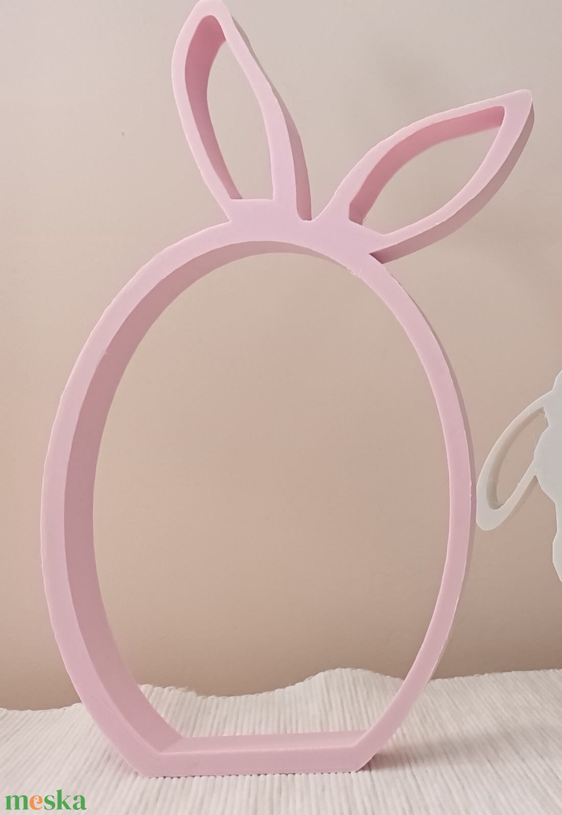 Húsvéti sziluett asztaldísz nyuszi - otthon & életmód - dekoráció - húsvéti asztaldíszek - Meska.hu