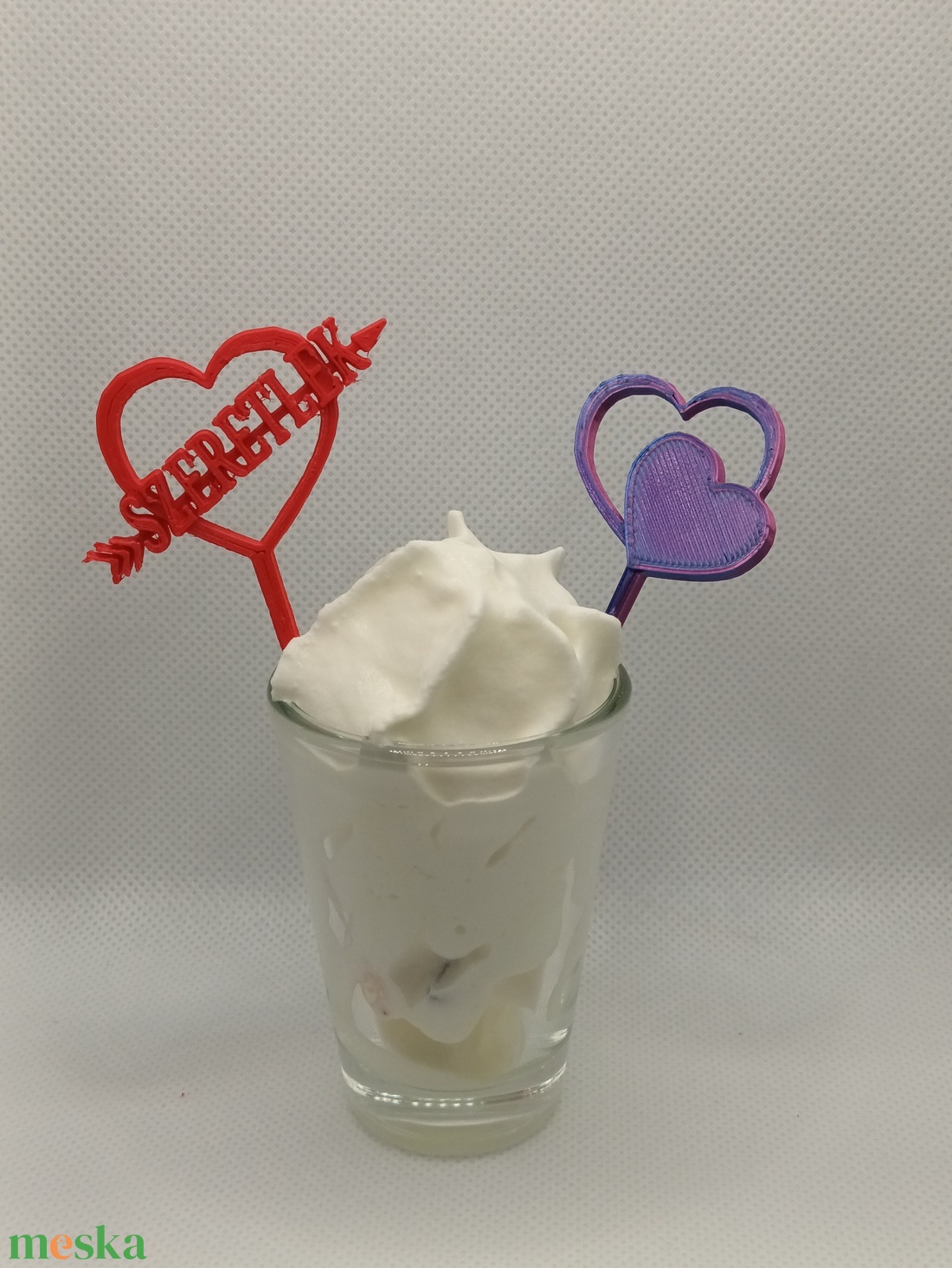 Valentin-napi sütidíszek - otthon & életmód - konyhafelszerelés, tálalás - sütés, főzés - sütidísz - Meska.hu