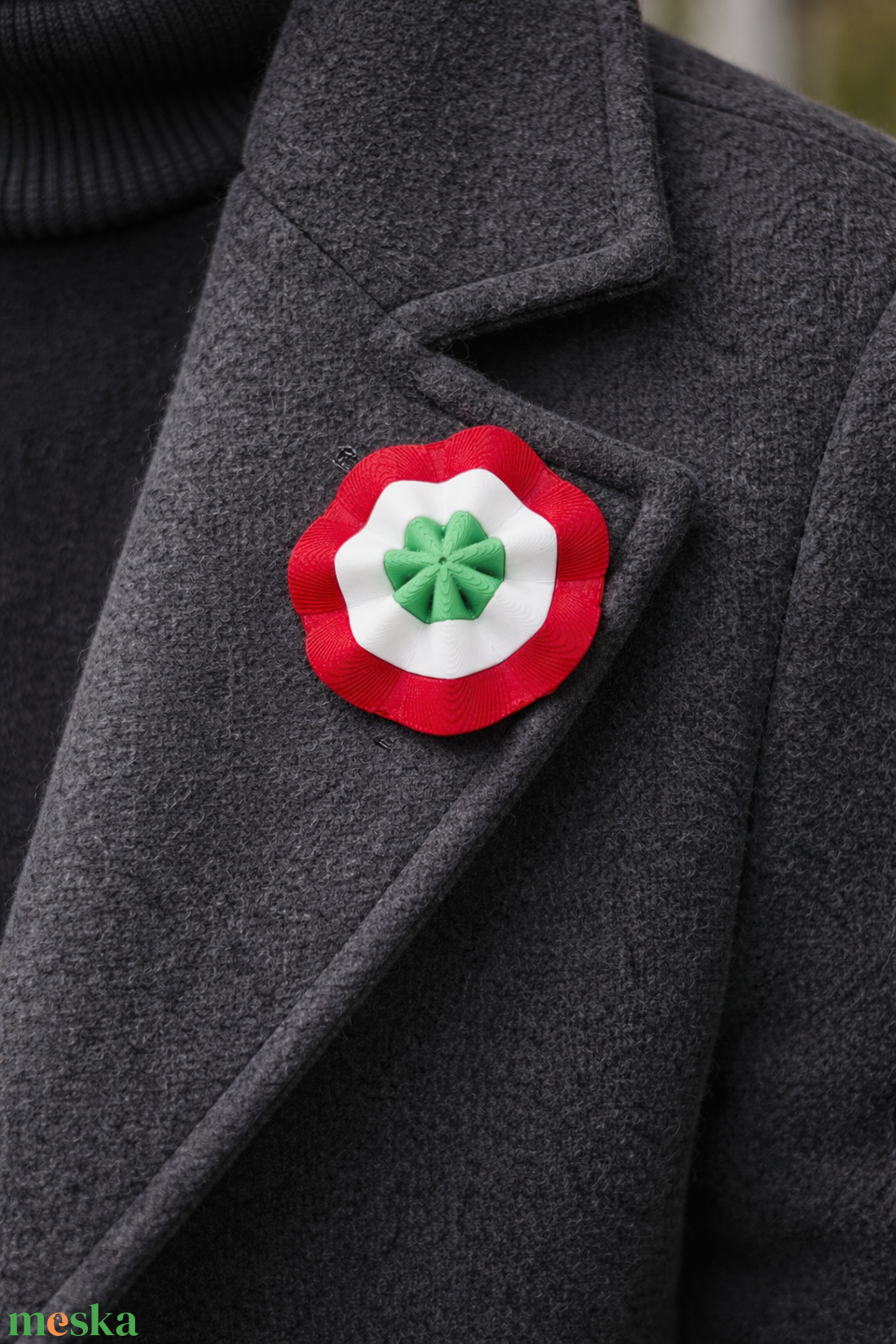 kokárda - ékszer - kitűző és bross - Meska.hu