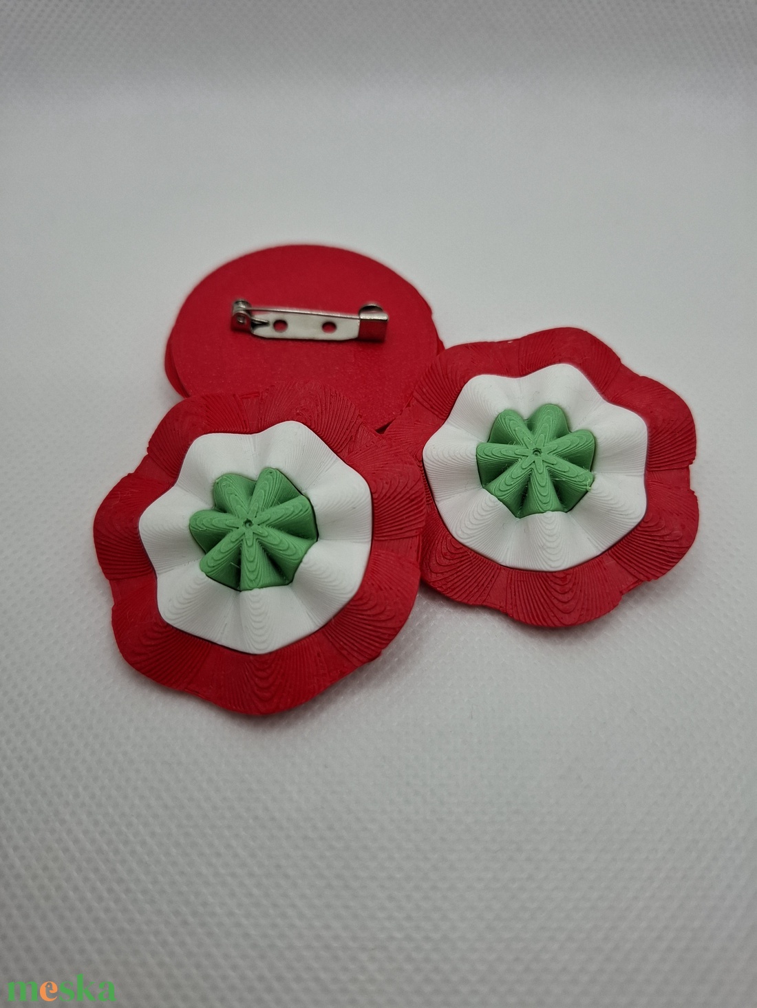 kokárda - ékszer - kitűző és bross - Meska.hu