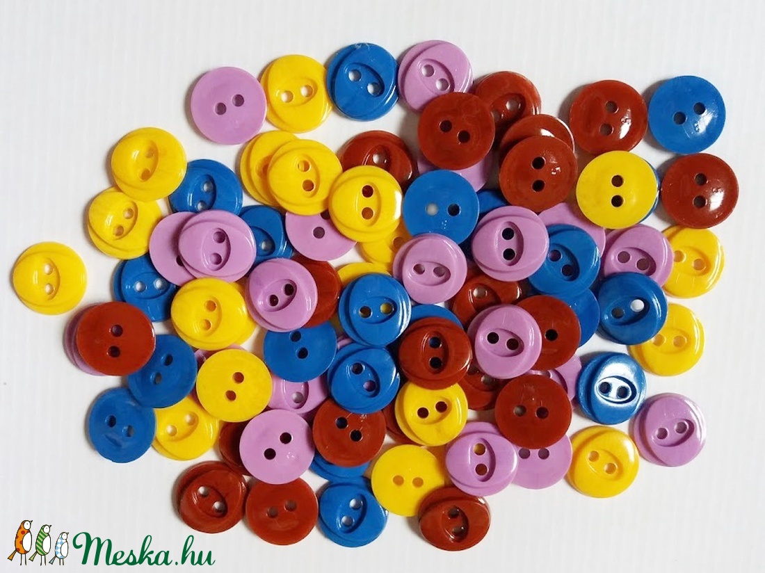 80 db színes gomb - kellékek & szerszámok - műanyag gomb - műanyag gomb - Meska.hu 80 db színes gomb - kellékek & szerszámok - műanyag gomb - műanyag gomb - Meska.hu