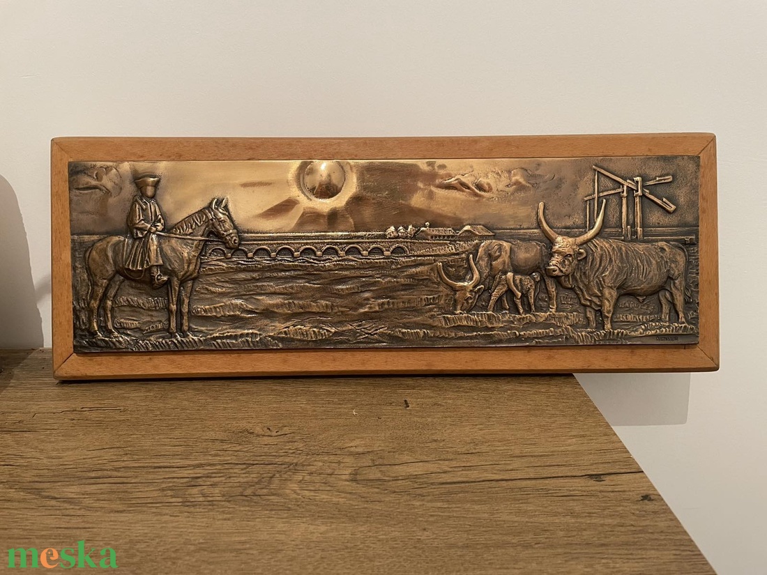 Hortobágy eredeti Renner bronztábla - otthon & életmód - dekoráció - kép & falikép - táblakép - Meska.hu Hortobágy eredeti Renner bronztábla - otthon & életmód - dekoráció - kép & falikép - táblakép - Meska.hu