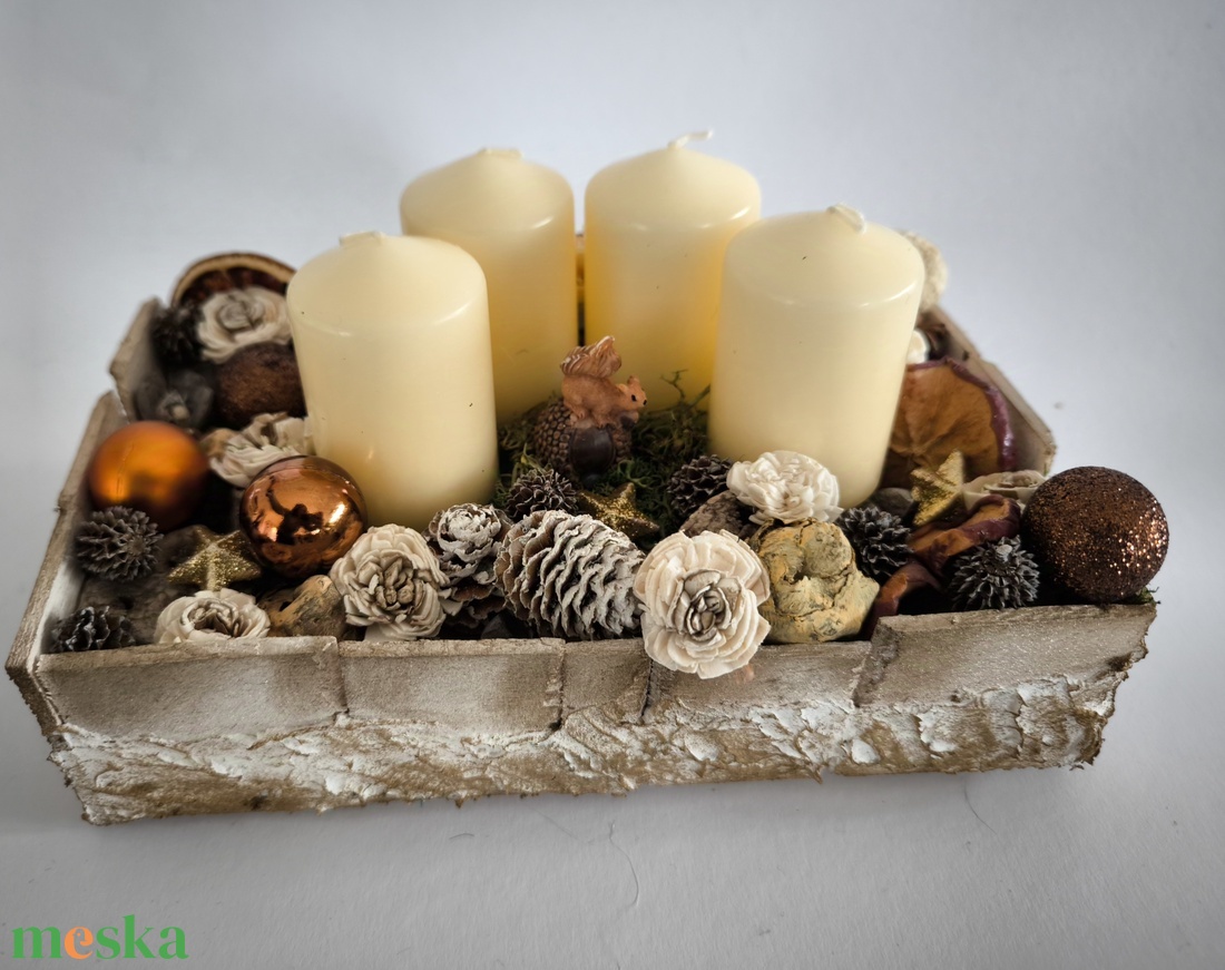 Adventi asztali dísz - karácsony - adventi díszek - adventi asztaldísz - Meska.hu Adventi asztali dísz - karácsony - adventi díszek - adventi asztaldísz - Meska.hu