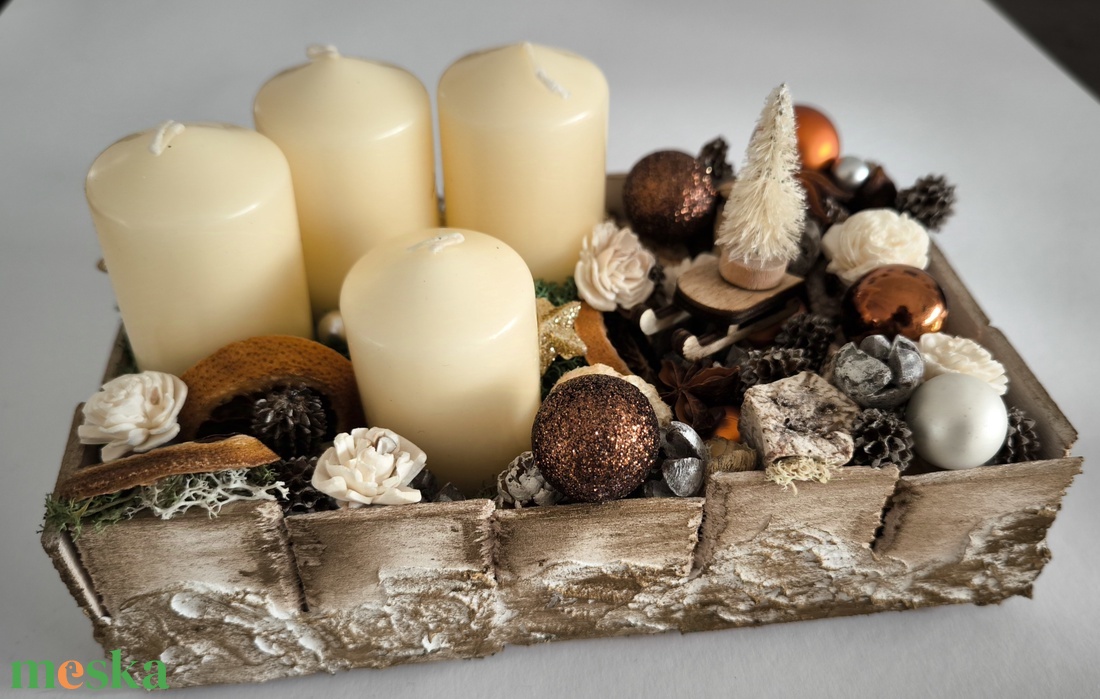 Adventi asztali dísz - karácsony - adventi díszek - adventi asztaldísz - Meska.hu Adventi asztali dísz - karácsony - adventi díszek - adventi asztaldísz - Meska.hu