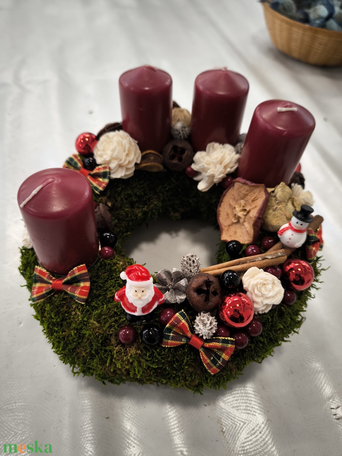 Adventi koszorú - karácsony - adventi díszek - adventi koszorú - Meska.hu Adventi koszorú - karácsony - adventi díszek - adventi koszorú - Meska.hu