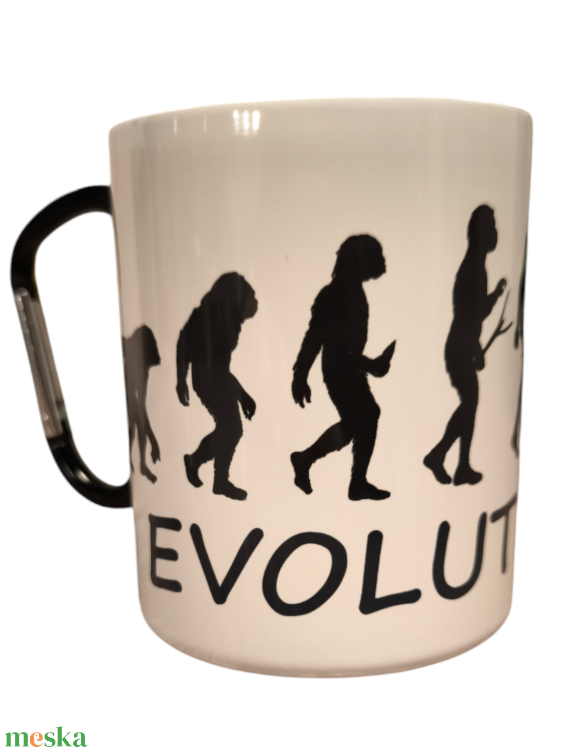 Fém bögre karabiner füllel  - otthon & életmód - konyhafelszerelés, tálalás - tálalás - bögre & csésze - Meska.hu