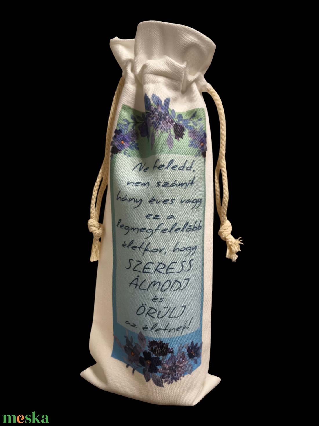 Bortartó zsák  - otthon & életmód - papír, írószer - ajándékozás kellékei - ajándékzsák, csomagolás - Meska.hu