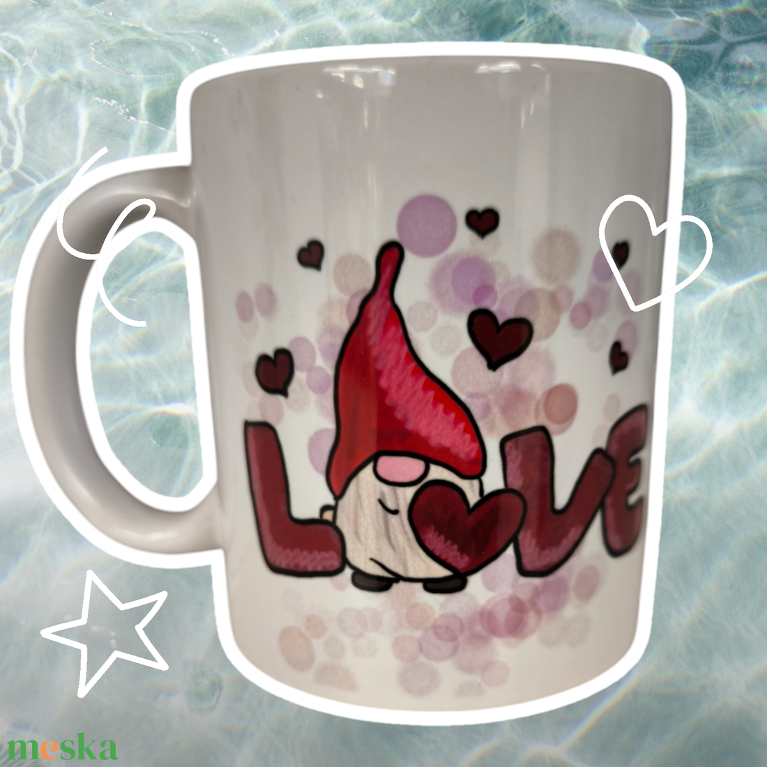 Szerelmes bögre  - otthon & életmód - konyhafelszerelés, tálalás - tálalás - bögre & csésze - Meska.hu