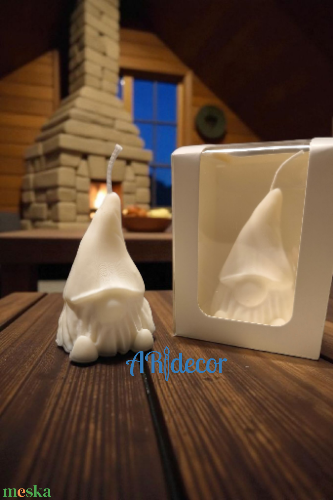 Manó gyertya  - kellékek & szerszámok - dekorációs kellékek - dekorációs gyertya - Meska.hu