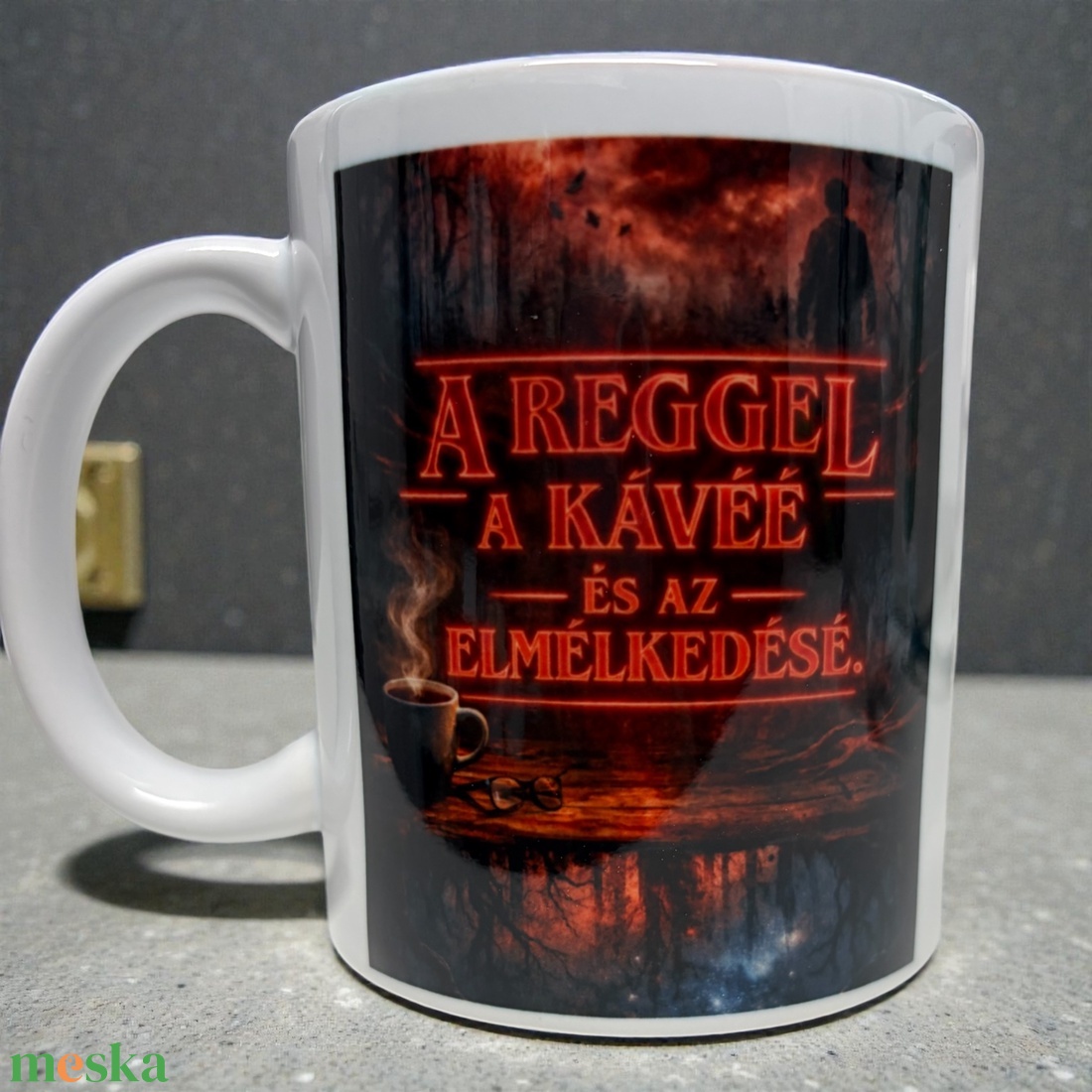 Bögre - A reggel a kávéé - otthon & életmód - konyhafelszerelés, tálalás - tálalás - bögre & csésze - Meska.hu