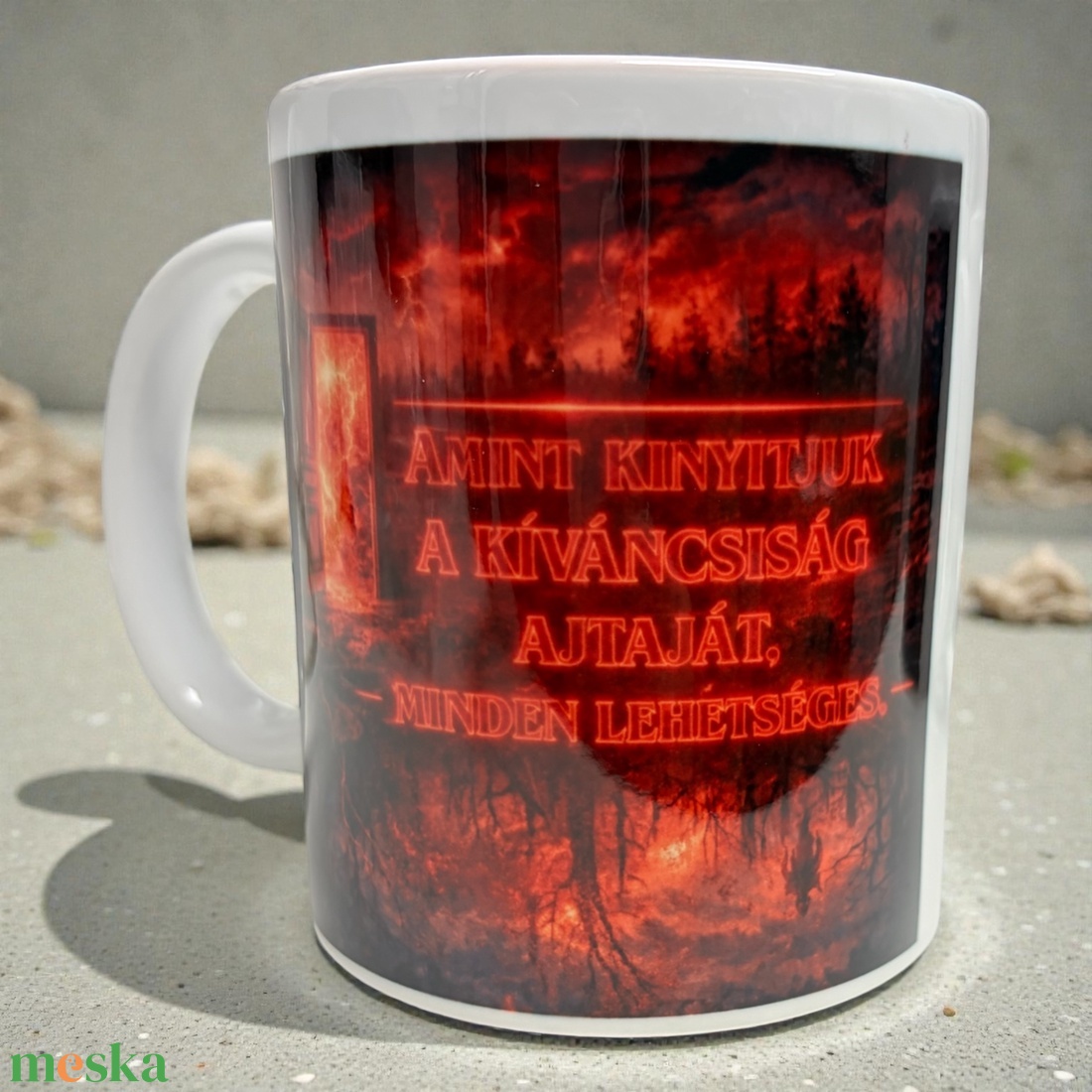Bögre - Amint kinyitjuk - otthon & életmód - konyhafelszerelés, tálalás - tálalás - bögre & csésze - Meska.hu