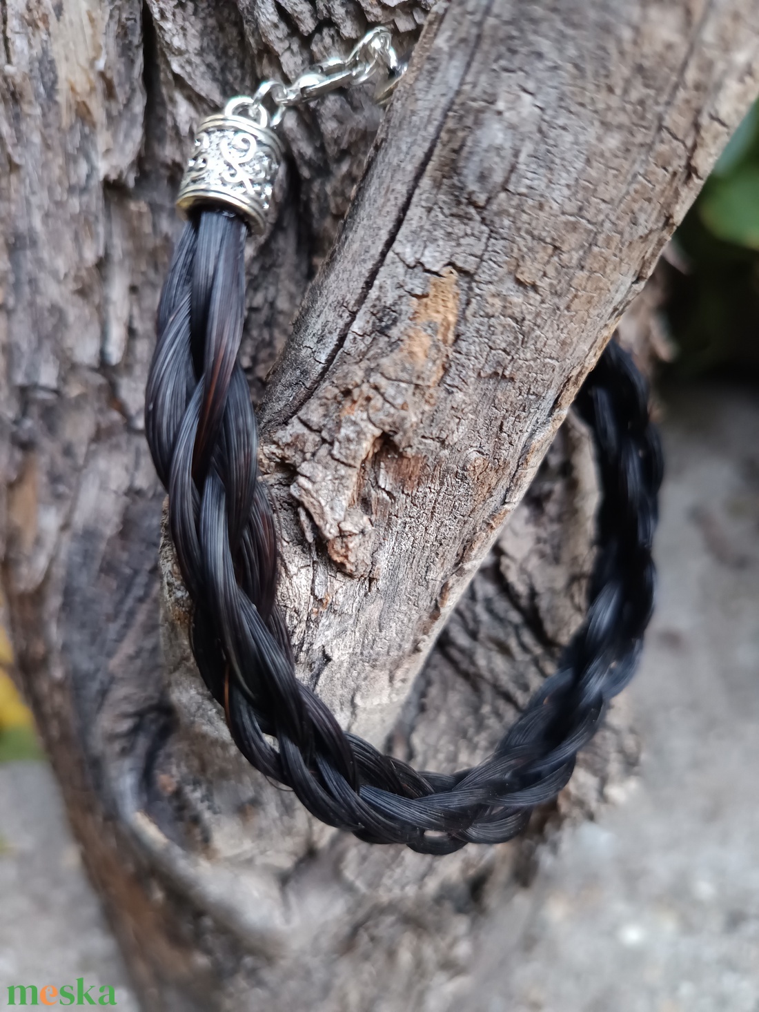 Egyedi lószőr karkötő - ékszer - karkötő - fonott karkötő - Meska.hu