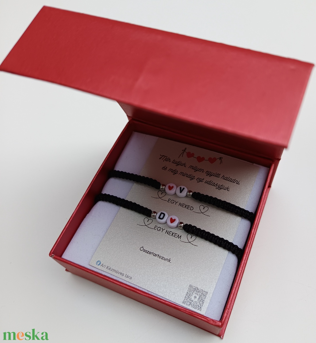 Páros karkötő ajándékcsomag - ruha & divat - páros szett - női-férfi páros szett - Meska.hu