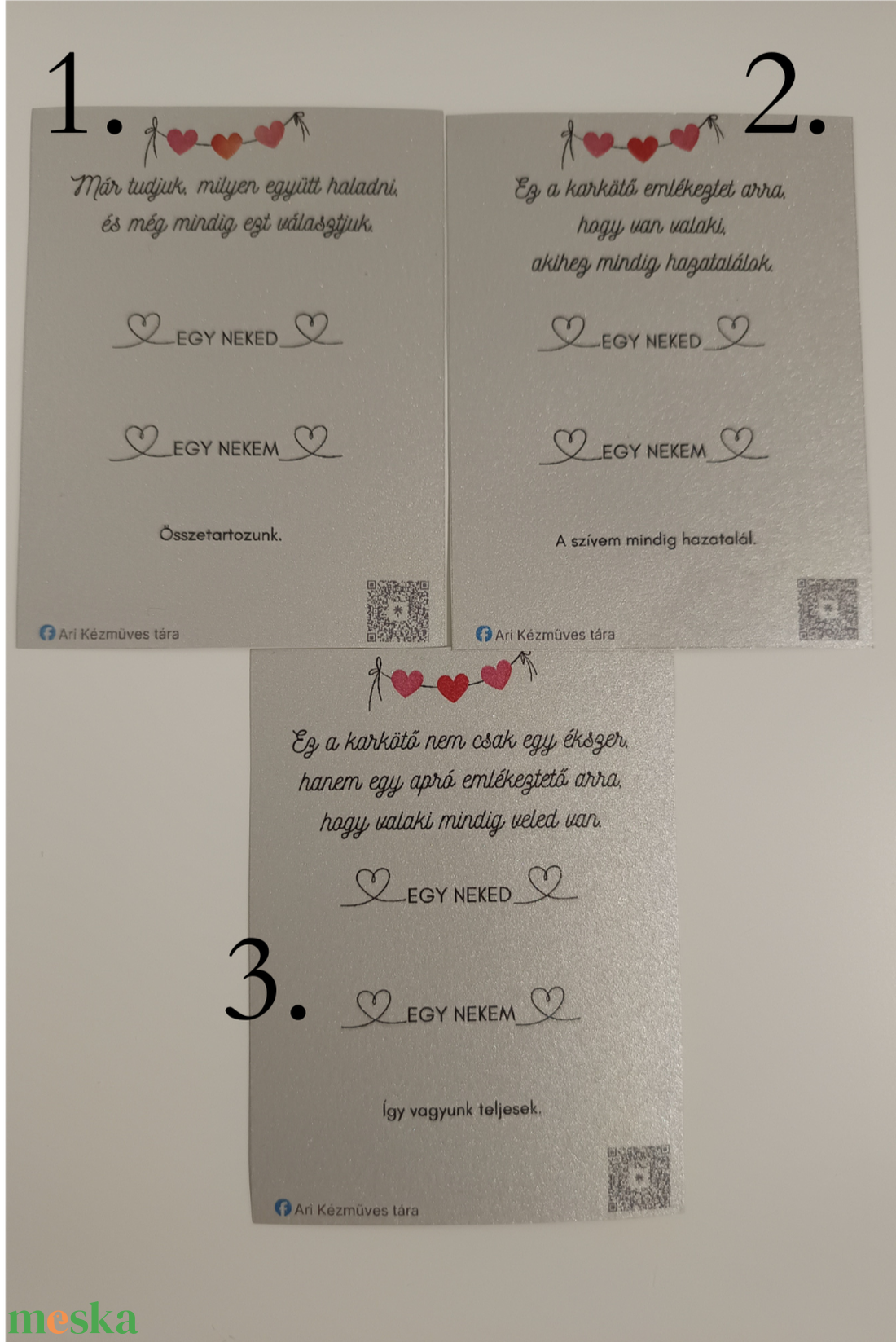 Páros karkötő ajándékcsomag - ruha & divat - páros szett - női-férfi páros szett - Meska.hu