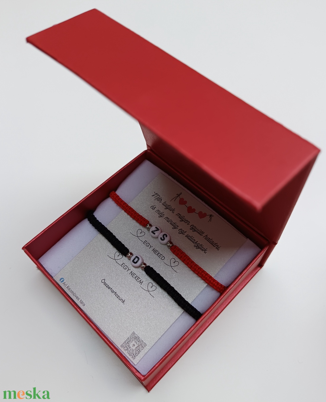 Páros karkötő ajándékcsomag - ruha & divat - páros szett - női-férfi páros szett - Meska.hu