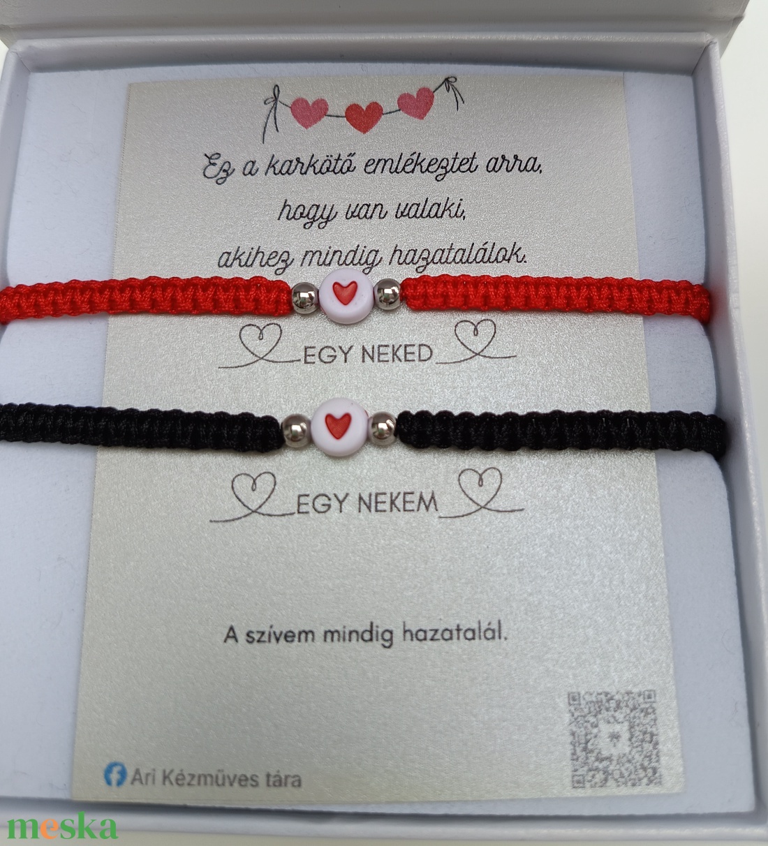 Páros karkötő ajándékcsomag - ruha & divat - páros szett - női-férfi páros szett - Meska.hu