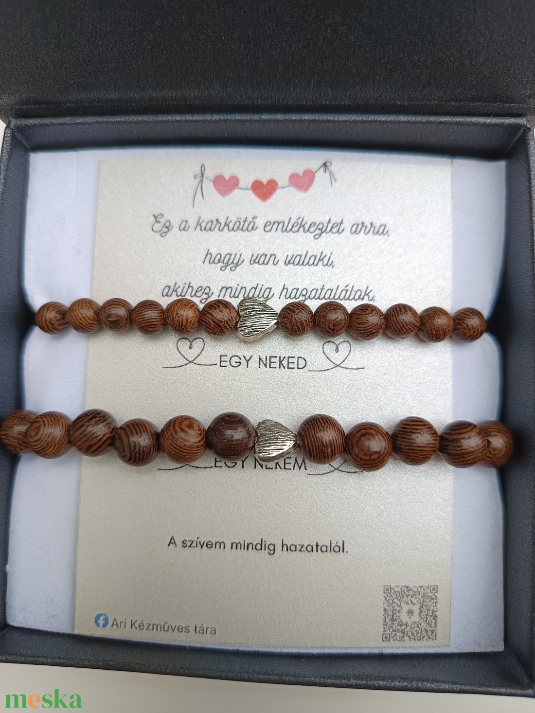Páros karkötő ajándékcsomag - ruha & divat - páros szett - női-férfi páros szett - Meska.hu