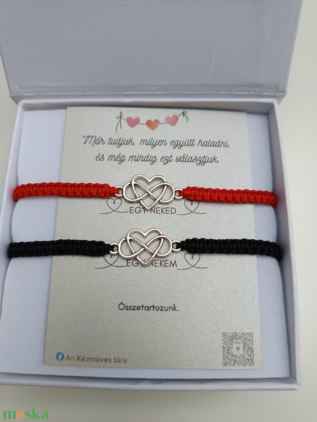Páros karkötő ajándékcsomag - ruha & divat - páros szett - női-férfi páros szett - Meska.hu