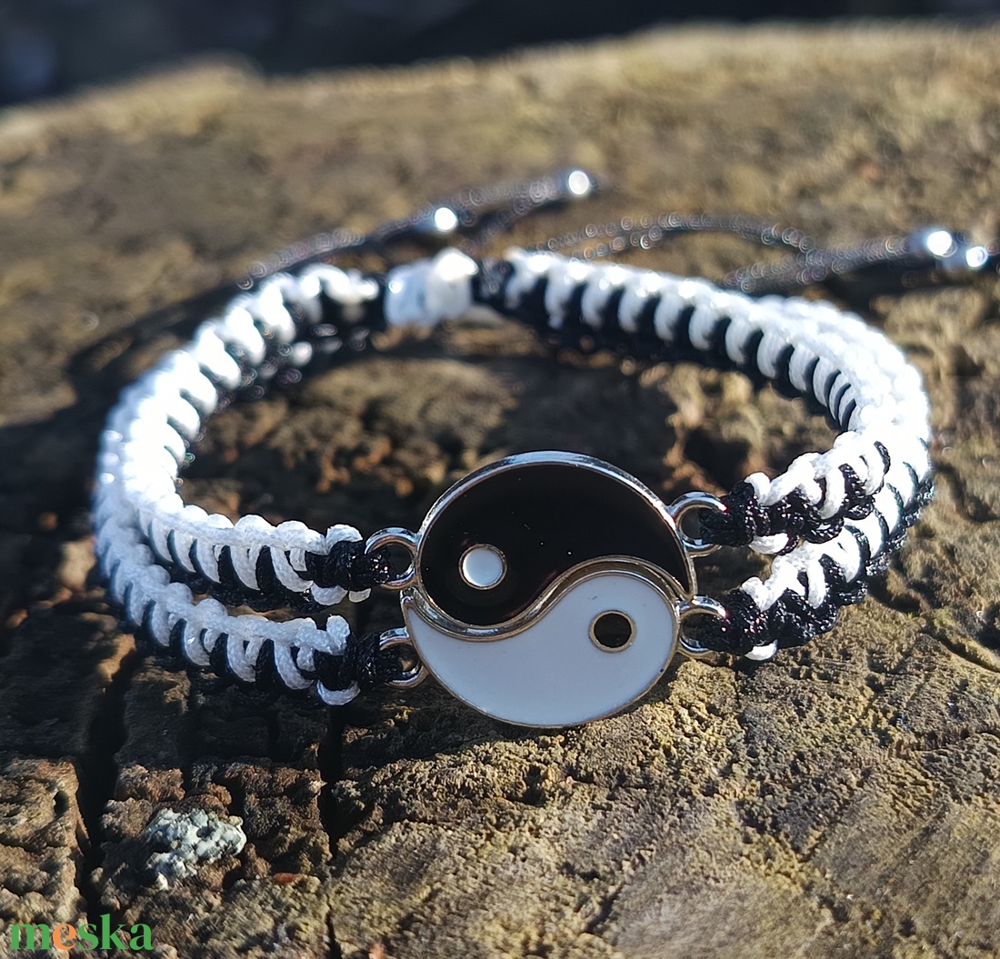 JING-JANG páros karkötő - ruha & divat - páros szett - női-férfi páros szett - Meska.hu