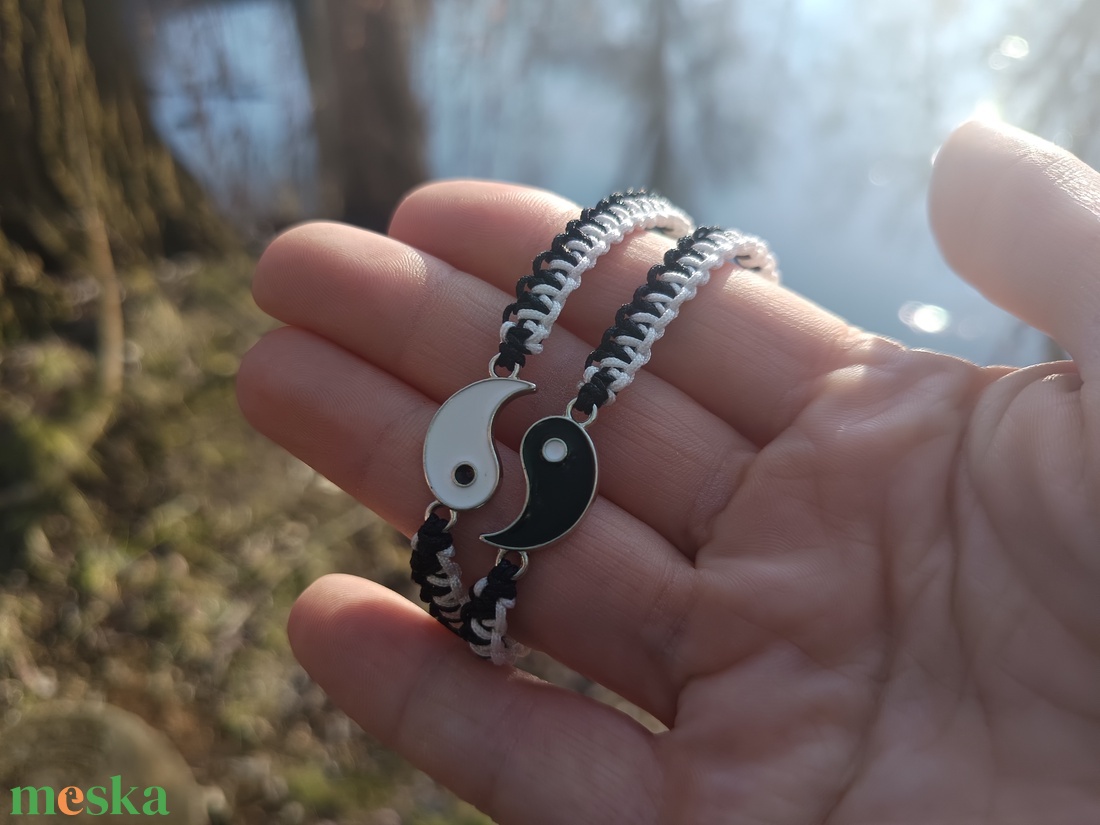 JING-JANG páros karkötő - ruha & divat - páros szett - női-férfi páros szett - Meska.hu