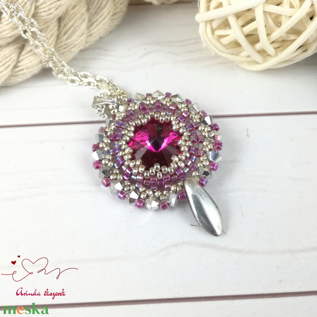 Csillogó álmok magenta swarovski nyaklánc egyedi kristály esküvő alkalmi koszorúslány örömanya menyasszony násznagy - esküvő - ékszer - nyaklánc - Meska.hu Csillogó álmok magenta swarovski nyaklánc egyedi kristály esküvő alkalmi koszorúslány örömanya menyasszony násznagy - esküvő - ékszer - nyaklánc - Meska.hu