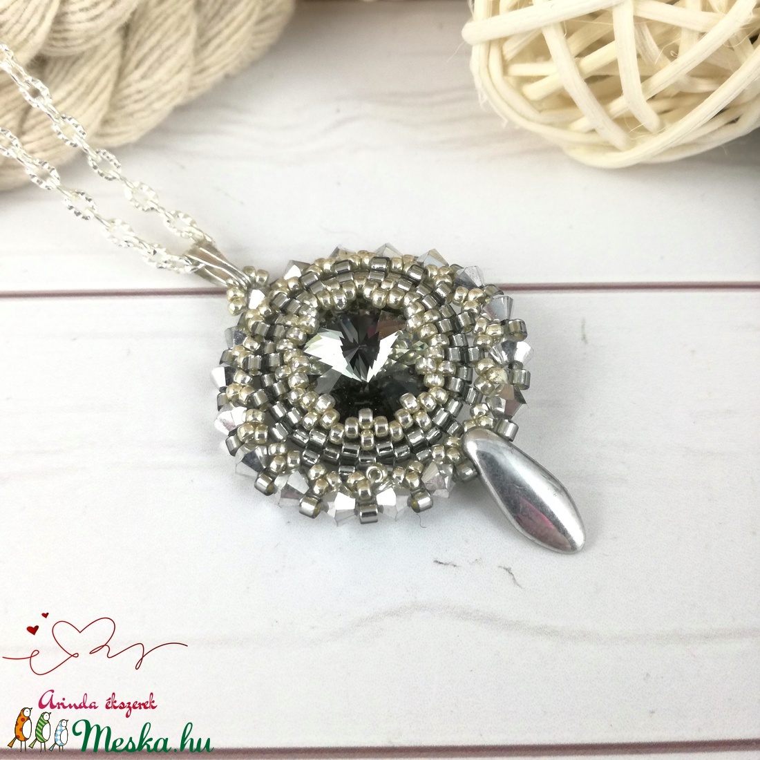 Csillogó álmok szürke swarovski nyaklánc egyedi kristály esküvő alkalmi koszorúslány örömanya menyasszony násznagy - esküvő - ékszer - nyaklánc - Meska.hu Csillogó álmok szürke swarovski nyaklánc egyedi kristály esküvő alkalmi koszorúslány örömanya menyasszony násznagy - esküvő - ékszer - nyaklánc - Meska.hu
