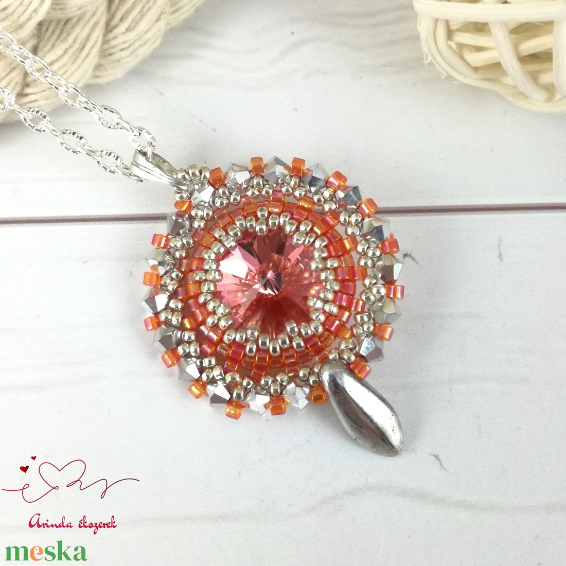 Csillogó álmok narancs swarovski nyaklánc egyedi kristály esküvő alkalmi koszorúslány örömanya menyasszony násznagy - esküvő - ékszer - nyaklánc - Meska.hu Csillogó álmok narancs swarovski nyaklánc egyedi kristály esküvő alkalmi koszorúslány örömanya menyasszony násznagy - esküvő - ékszer - nyaklánc - Meska.hu